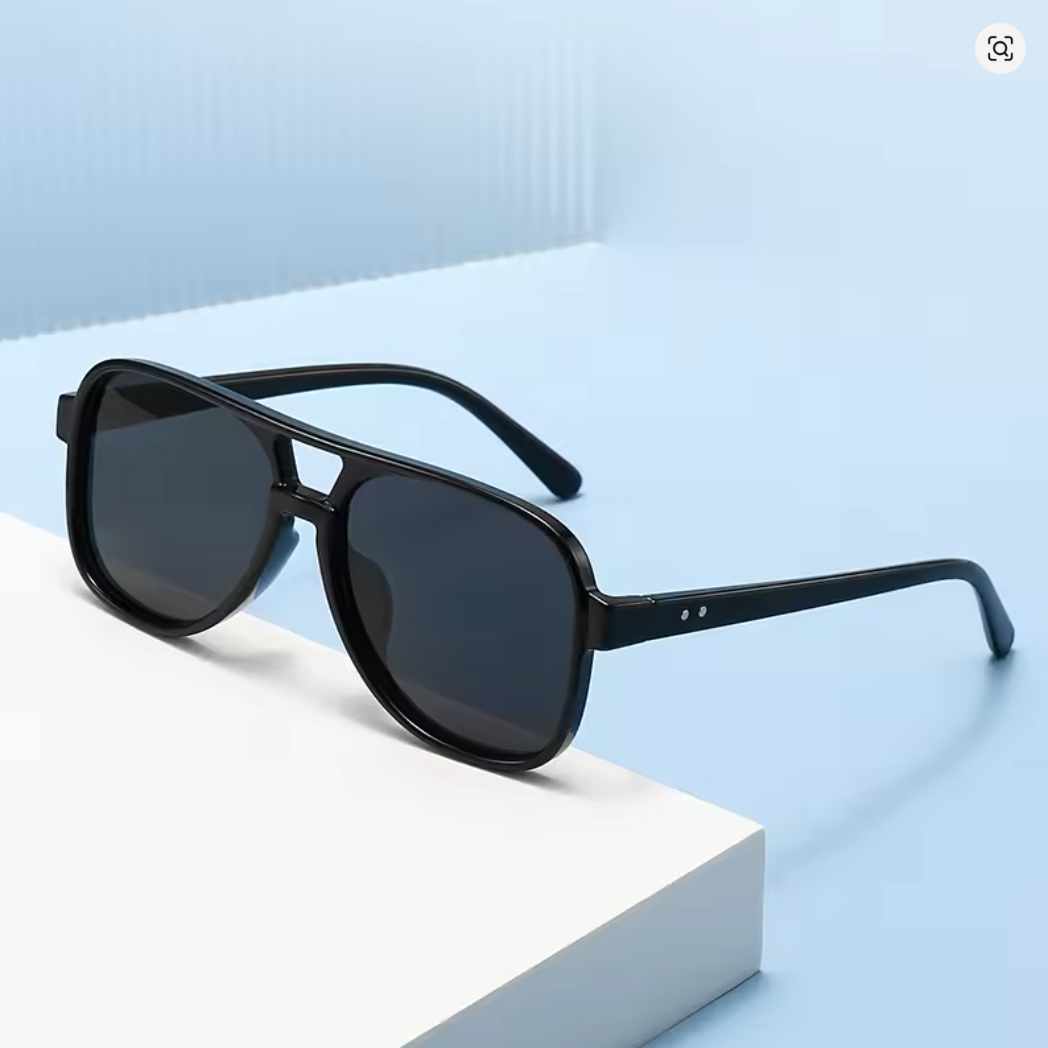 Lentes cuadrados con doble puente