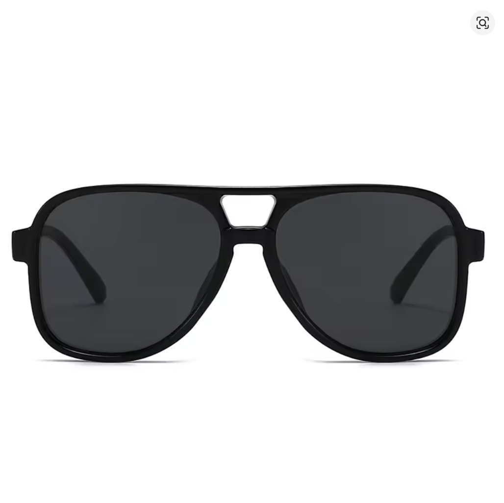 Lentes cuadrados con doble puente
