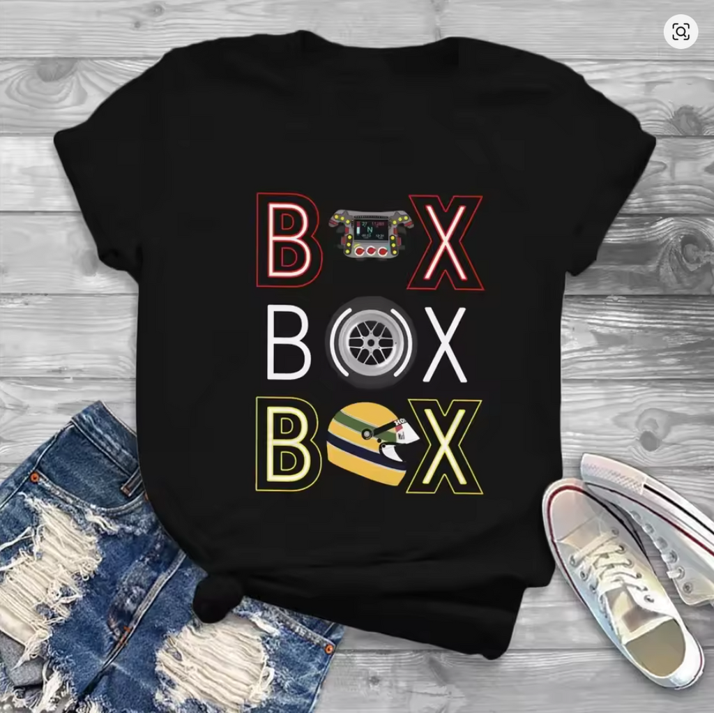 F1 / Playera Mujer BOX BOX BOX