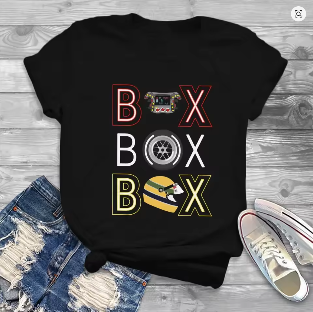 F1 / Playera Mujer BOX BOX BOX